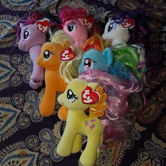 rainbow dash beanie baby